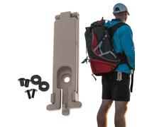 Clip per per coltelli - Clip posteriore in acciaio inox, clip per il trasporto esterno per coltelli, guaina per coltelli da viaggio con materiale di montaggio