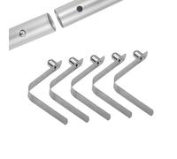 Clip Per - Perno Di Bloccaggio A Forma Di V Da 5 Pezzi | Clip Porta Pagaia Per Kayak Per Tenda Da Campeggio Tettuccio Esterno Tubo Per Barca Tendalino Chiusura A Bottone A Molla Hardware Di Ricam