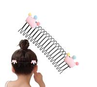 Clip per pettine per capelli da donna, pettini laterali per donne | Corona di fiori forcine per capelli rotti | Forte copertura laterale decorativa Hold Hairpin for Bun Styling Girls Accessori