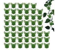 Clip per piante da arrampicata a parete - adesivo invisibile riutilizzabile - supporto da parete per piante da arrampicata all'aperto, per addestrare il giardinaggio in interni casa giardino cortile