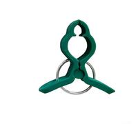 Clip per piante da giardino in plastica robusta, fissaggio rapido, supporti rimovibili per pomodoro, vite, edera, supporto per verdure, riutilizzabili, design a scatto, verde, 50 pezzi (S)