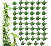 Clip per piante da parete, adesivo invisibile, riutilizzabile, clip per piante da parete, supporto per piante da parete, per addestramento di clematide di Pothos, per interni ed esterni, casa, ufficio