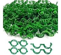 Clip per piante in plastica resistente - 150 clip per pomodori e viticci per cetrioli, pepe e viti riutilizzabili per la guida sicura di germogli, resistenti alle intemperie e ai raggi UV