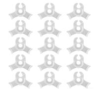 Clip per piante rampicanti, 100 pezzi, per allenamento a basso stress, supporto per mantenere le piante rampicanti e massimizzare la resa (verde (bianco (orecchie)