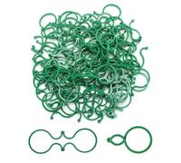 Clip per piante rampicanti - Clip di vite per piante rampicanti | 100 pezzi di supporto per pomodori | resistenza alle intemperie - morsetto per legami da giardino per cetrioli, pomodori, zucbler