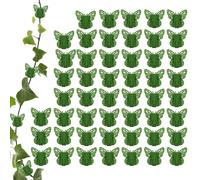 Clip per piante rampicanti, con un adesivo riutilizzabile | clip di fissaggio per piante verdi per esterni | per appartamento ufficio, soggiorno, camera da, balcone, giardino T