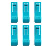 Clip per pinne da tavola - 6 pezzi, Blocco per pinne da tavola, Accessorio per sci nautico, Attrezzatura per waves riding | Fibbia multifunzionale per tavol da surf con design in resistente p