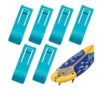 Clip per Pinne per tavola da Surf, per Pinne da Surf, Fibbia di Ricambio per Pinne per tavola da Surf, Clip per Pinne per spartiacque, 6 Pezzi