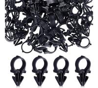 Clip per rete da calcio, 100 pezzi, resistenti clip di ricambio per porta, di sicurezza sportivi, facili da installare, per negozi di allenamento, attrezzature di base, club, scuole, lezioni