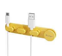 Clip per riporre il cavo - Organizzatore di cavi USB Gestione del cavo di ricarica appiccicoso,Accessori per l'organizzazione a porta a parete per il soggiorno a cucina a camera da letto 'ufficio del