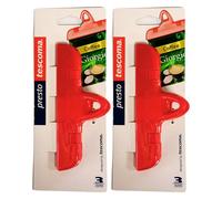 Clip Per Sacchetti 15cm, Ideale Per Chiudere Sacchetti, Mantenere Il Cibo Fresco a Lungo. In Plastica Resistente, Può Essere Messa In Freezer Ed è Lavabile In Lavastoviglie (2 Unità)