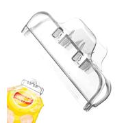 Clip per sacchetti alimentari, clip per sacchetti di immagazzinaggio con sigillatura per la casa, per la conservazione degli alimenti realizzati in materiale trasparente per patatine fritte