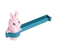 Clip per sacchetti di cibo, clip da cucina a forma di coniglio, chiusura per sacchetti per snack, caffè, design a prova di perdite, piccole e leggere per ridurre al minimo lo spazio