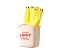 Clip per sacchetti di patatine fritte, 6 pezzi, divertenti morsetti | Clip per sacchetti per la conservazione degli alimenti per la casa armadio da cucina dispensa campeggio festa pane caramelle