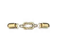 Clip Per Scialle 3 pezzi retrò cardigan da donna maglione camicetta scialle clip colletto della camicia modello floreale fermagli a clip accessori di abbigliamento moda(A-02)