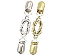 Clip per scialle | Clip per pantaloni | 2 pezzi perni di serraggio per abbigliamento da donna decorazione pantaloni scialle camicia maglione regolazione abbigliamento accessorio per lo styling