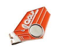 Clip per segnare la palla del cappello, decorazione a clip, laccata, per uomini, golfisti, donne, padri, compleanni, vacanze, calza della Befana, cappellini