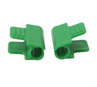 Clip per serra per asta da 11 mm, elementi di fissaggio in pellicola di plastica per tunnel da giardino, accessori per serre per fissare teloni, teloni e plastica C (100 pezzi)
