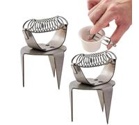 Clip per smalto, morsetto per smalto,Morsetti smaltati facili da pulire - Clip per per immersione con la punta delle dita, Morsetti per facili da pulire, per colorare per cer