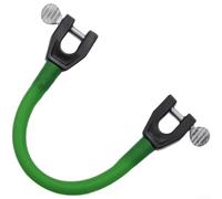 Clip per snowboard in plastica per collegamento punta dello sci per supportare lo sviluppo di tecniche fondamentali nei programmi di allenamento sci livello base (inchiostro verde)