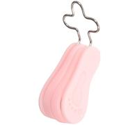 Clip per Sollevare il Naso, Strumento in Silicone e Metallo, Rosa | Design Ergonomico Antiscivolo, Comodo al Tatto, per Routine Quotidiana e Visione Tv, Formato Compatto