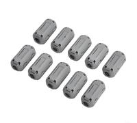 Clip per soppressore del rumore ad anello in ferrite, confezione da 10 per cavi USB, efficace riduzione delle interferenze e meccanismo a scatto facile da usare (5 mm)