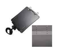 Clip per spartiti a rilascio rapido per strumenti in ottone Durevolezza Compatta in ABS Portatile per musicisti Supporto per spartiti adatto ai viaggi