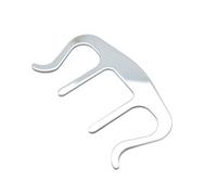 Clip per spartiti musicali per suonare pianoforte, violoncello e chitarra, in acciaio, per libri musicali, bozze di discorso, ricette, 9,5 x 5,5 cm, confezione da 1