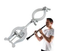 Clip per spartiti per clarinetto, supporto per trombone, oboe in metallo, strumento musicale, accessorio portatile, per principianti, per suonatori di strumenti