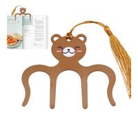 Clip per spartiti, supporto per libri per pianoforte - Clip porta musica in metallo, per segnalibri di pagina per una presa sicura, simpatico fermaglio per documenti per l'organizzazione della cas