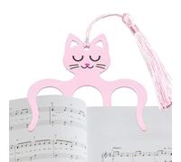 Clip per spartiti, supporto per libri per pianoforte - Clip portapagina in metallo,Supporto per pagine sicuro per girare facilmente le pagine, morsetto per file di cartoni animati per supporti per tas