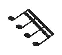 Clip per spartito musicale, supporto per libro e pagina, stampa per pianoforte, per supporto, indicatore lettura del foglio, per clip per supporto per organizer per tastiera, da aperto
