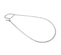 Clip per Stringer da pesca a sgancio rapido in acciaio inossidabile robusto | Nodo di blocco per pesce per il black-bass trota acqua salata acqua dolce riva molo fiume torrente