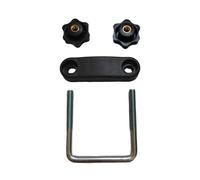 Clip per supporto, bulloni a barra trasversale per bagagli sul soffitto - Nome dei bulloni di sicurezza del tetto accessori per il bullone a U, clip di su ra dei bagagli al pporto in metallo U con t t