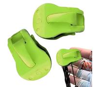 Clip per supporto per canna da pesca, supporto morsetto in schiuma antiscivolo, per canne da pesca con modalità di bloccaggio regolabile a due posizioni, per barca, parete, garage, molla