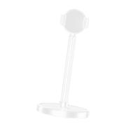 Clip per telefono rotante regolabile in altezza per trasmissioni in diretta Design ergonomico in lega di alluminio con piattaforma stabile e movimento fluido morsetto telescopico per telefono