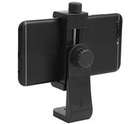 Clip per Telefono, Supporto per Telefono, Bastone per Selfie Nero Regolabile a 360 Gradi per Monopiede Treppiede da Tavolo