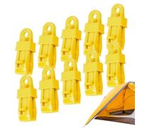 Clip Per Telone - Clip Per Legare Il Telone Da 10 Pezzi Per Il Campeggio | Set Di Clips Per Resistenti | Resistente Con Ganci Dentini Antiscivolo | Per Tettuccio Per Piscine, Tenda, Protezione