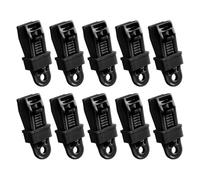 Clip Per Telone - Clip Per Legare Il Telone Da 10 Pezzi Per Il Campeggio | Set Di Clips Per Resistenti | Resistente Con Ganci Dentini Antiscivolo | Per Tettuccio Per Piscine, Tenda, Protezione