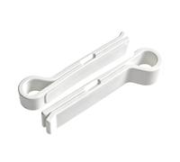 Clip per tenda da doccia, paraspruzzi in silicone, autoadesiva, impermeabile