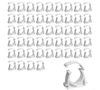 Clip per tubi in plastica resistente a forma di U per il fissaggio di tubi flessibili e tubi dell'aria, realizzate in PPR, adatte per varie attività di gestione dei tubi in ambienti domestici e