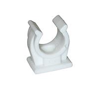Clip per tubi, per serie "speedfit", in polipropilene, per tubi di diametro esterno 22 mm, bianco, temperatura max. 90 °C