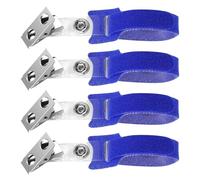 Clip per tubo dell'ossigeno, 4 pezzi, supporto per cannula nasale, anti-avvolgimento, supporto per staffa di collegamento per dormire, uomini e donne, per migliorare il comfort e la mobilità del