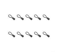 Clip per Tubo Immersione 10pz Quick Release per bcd Clip per | Quick release, one-hand operation, fits gloves, secures gauges, reduces tangling(Black)