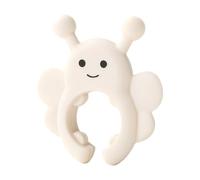 Clip per vasetto da cucchiaio - Strumento di serraggio regolabile antiscivolo a forma di ape, supporto per utensili anti-scottatura, organizer da cucina per casa, dormitorio, ristorante