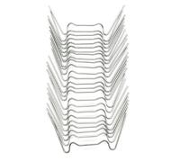 Clip per vetri per serre per vetri da 3 mm o 4 mm, clip W e Z in acciaio inox per pannelli in policarbonato, sovrapposizione di 12 mm, ricambio per tetto serra e montaggio a parete (confezione da 50