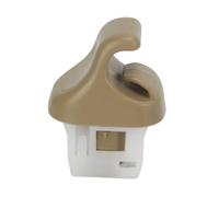 Clip Per Visiera Gancio porta clip per visiera parasole per auto, ricambio ABS per 2008-2012 sostituzione(Beige)