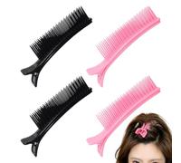 Clip Per Volume Dei Capelli, Clip Per Styling Dei Capelli A Becco D'Ánatra | Set Da 4 Pezzi, Design Dei Denti A Pettine Per Sollevamento Delle Radici, Frangia, Sezionamento, Colorazione, Permanente E St