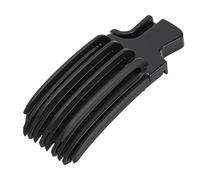 Clip per volume dei capelli per radici, pettine universale in acrilico per sollevatore di radici, strumento per capelli, strumenti per lo styling per frangia soffice (Nera)
