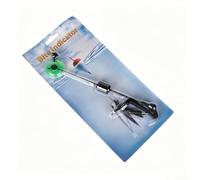 Clip piatta per indicatore di morso flash per pesca alla carpa con asta rigida in stile europeo e design strutturale ABS (B2025-G verde)